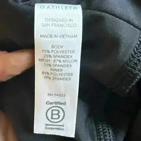 NWOT Women’s Athleta Black Camo Match Point Tennis Golf Skort Size Small - Picture 4 of 5